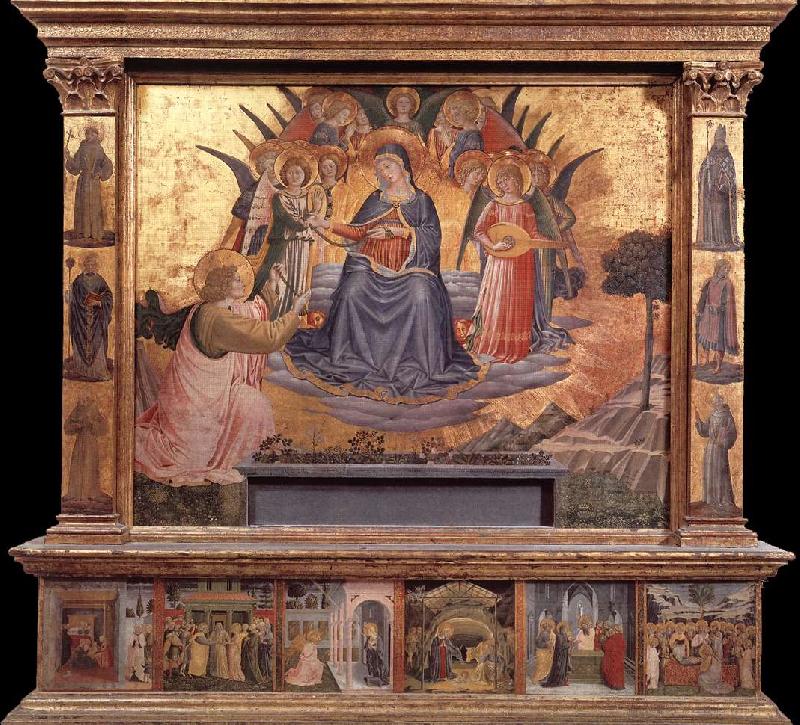 GOZZOLI, Benozzo Madonna della Cintola df oil painting image
